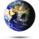 photo of Earth from space
