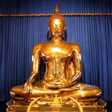 golden Buddha statue
