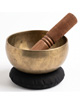 singing bowl with wooden striker